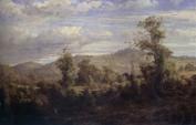 Louis Buvelot Between Tallarook and Yea 1880 oil painting picture